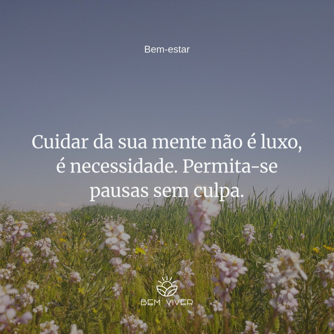 Pausas são essenciais para sua saúde mental