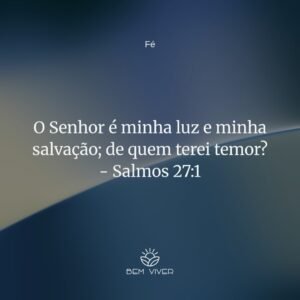 Deus é nossa luz em meio ao medo Deus é nossa luz em meio ao medo
