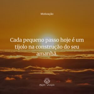 Pequenos passos constroem grandes sonhos Pequenos passos constroem grandes sonhos