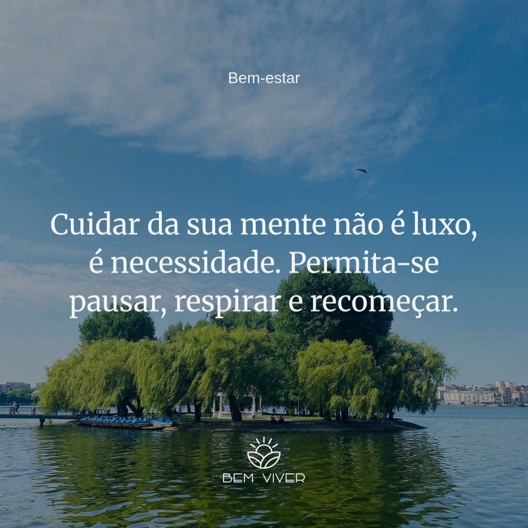 Cuidar da mente é cuidar da vida