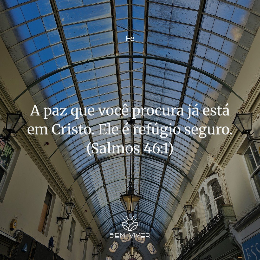 Em Cristo encontramos paz verdadeira