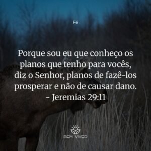 Deus tem um plano perfeito para você Deus tem um plano perfeito para você